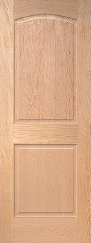 Maple Arch 2-Panel Wood Interior Door Maple Arch 2-Panel Wood Interior Door